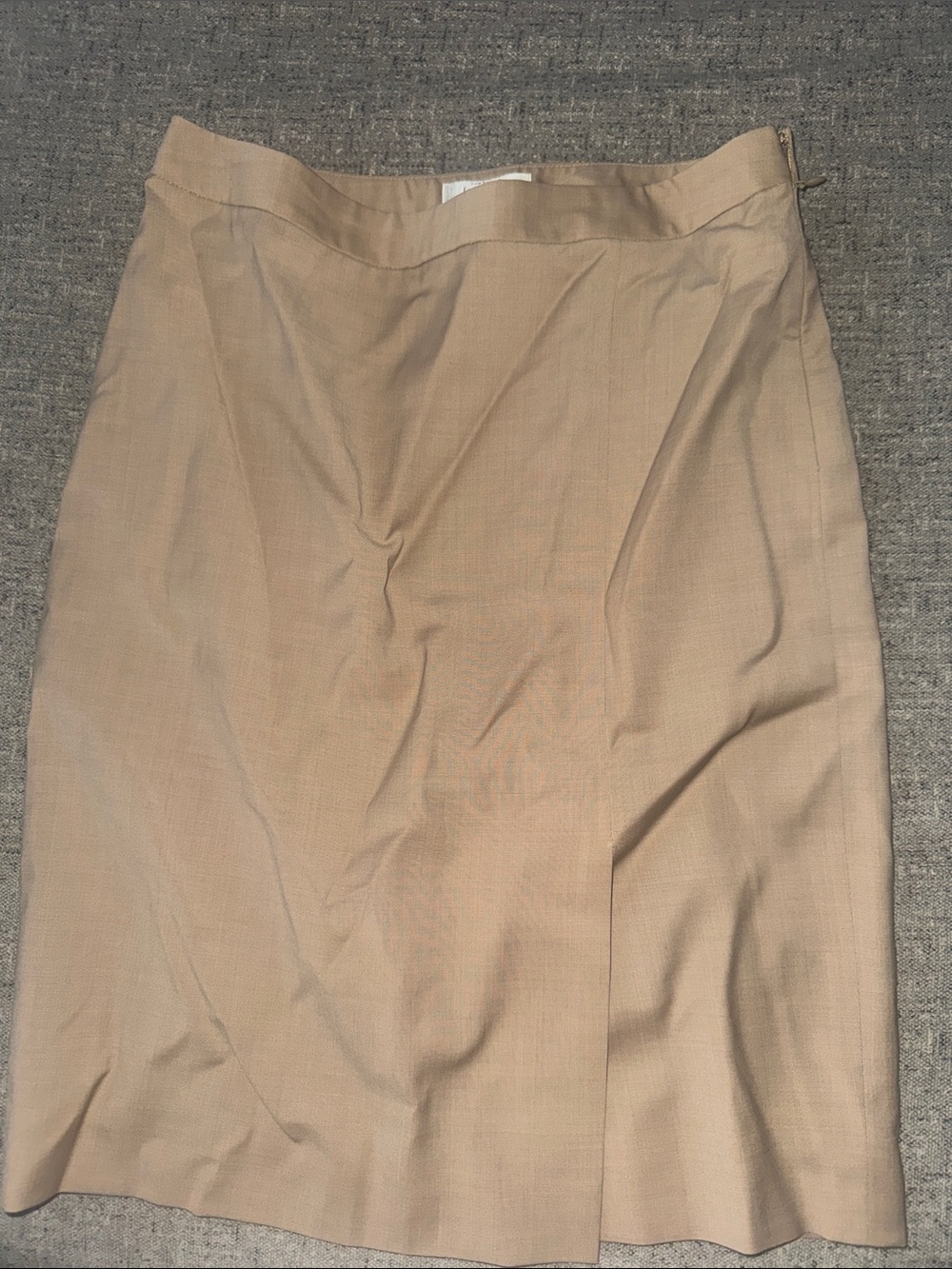 LOFT Beige Pencil Skirt